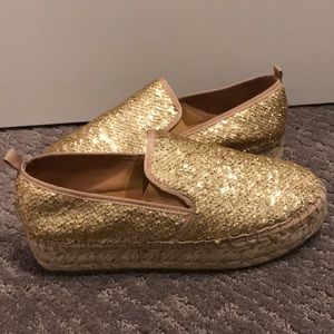 Steve Madden sequin espadrille size 7.5